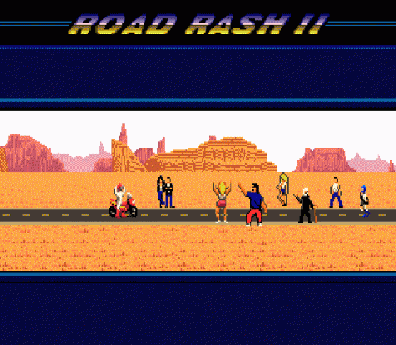 Road Rash II Screenshot 12 (Sega Mega Drive (EU Version))