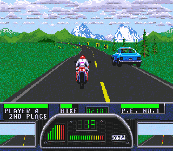 Road Rash II Screenshot 13 (Sega Mega Drive (EU Version))