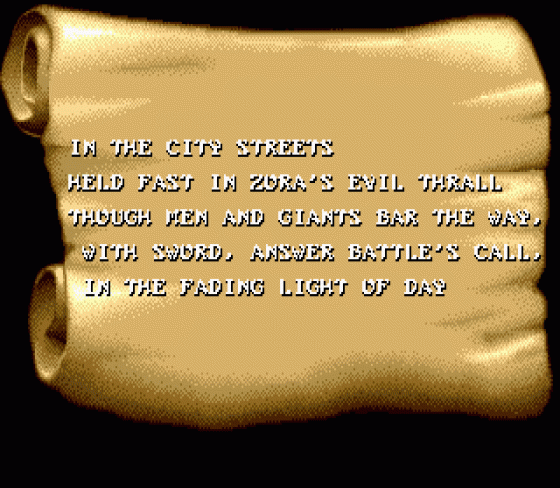 Sword of Sodan Screenshot 17 (Sega Mega Drive (EU Version))
