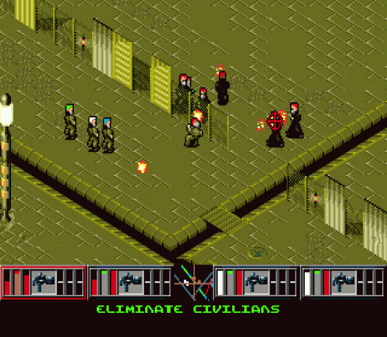 Syndicate Screenshot 24 (Sega Mega Drive (EU Version))