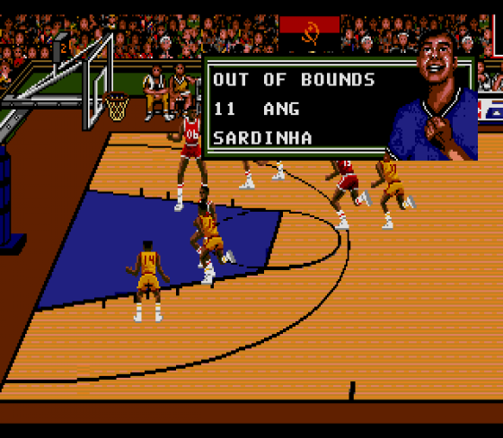 Team USA Basketball Screenshot 16 (Sega Mega Drive (EU Version))