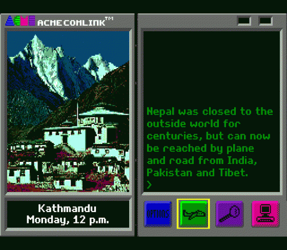 Where in the World is Carmen Sandiego? Screenshot 7 (Sega Mega Drive (EU Version))