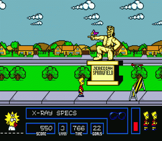 The Simpsons: Bart Vs. The Space Mutants Screenshot 6 (Sega Mega Drive (EU Version))