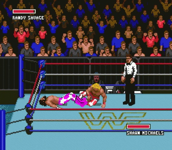 WWF Super Wrestlemania Screenshot 6 (Sega Mega Drive (EU Version))