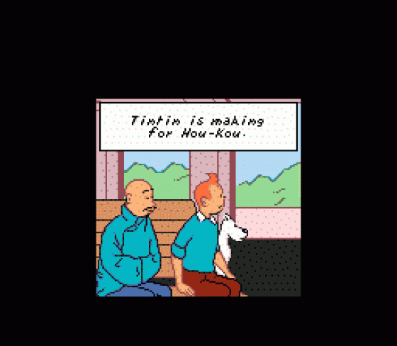 Tintin Au Tibet Screenshot 7 (Sega Mega Drive (EU Version))
