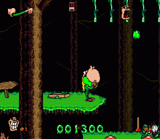 Boogerman: A Pick And Flick Adventure Screenshot 5 (Sega Mega Drive (EU Version))
