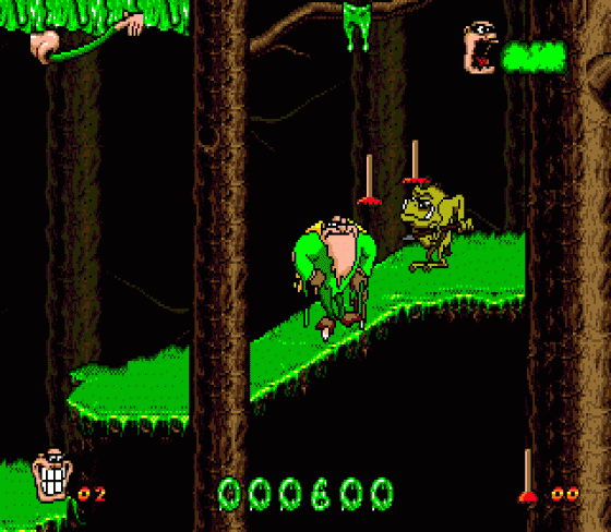 Boogerman: A Pick And Flick Adventure Screenshot 9 (Sega Mega Drive (EU Version))