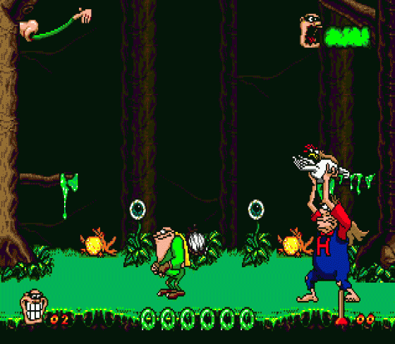 Boogerman: A Pick And Flick Adventure Screenshot 23 (Sega Mega Drive (EU Version))