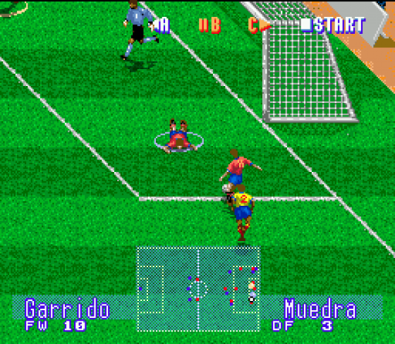 International Superstar Soccer Deluxe Screenshot 6 (Sega Mega Drive (EU Version))