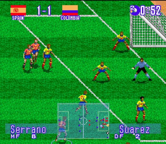 International Superstar Soccer Deluxe Screenshot 8 (Sega Mega Drive (EU Version))