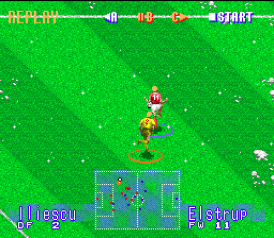 International Superstar Soccer Deluxe Screenshot 12 (Sega Mega Drive (EU Version))