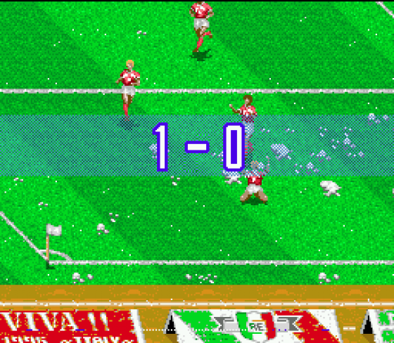 International Superstar Soccer Deluxe Screenshot 15 (Sega Mega Drive (EU Version))
