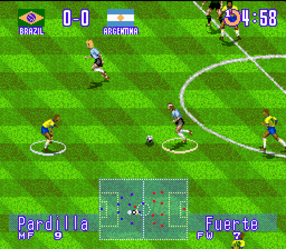 International Superstar Soccer Deluxe Screenshot 18 (Sega Mega Drive (EU Version))