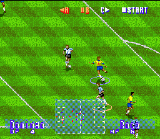 International Superstar Soccer Deluxe Screenshot 24 (Sega Mega Drive (EU Version))