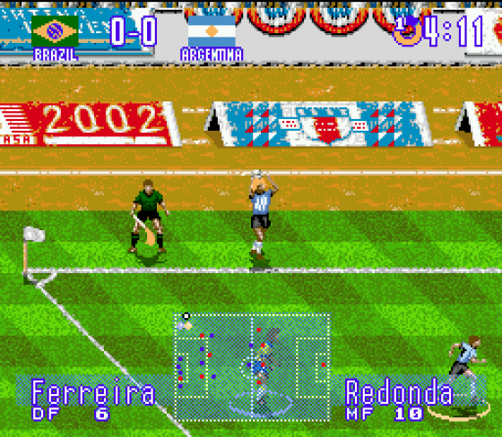 International Superstar Soccer Deluxe Screenshot 25 (Sega Mega Drive (EU Version))