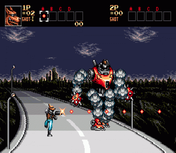 Probotector Screenshot 5 (Sega Mega Drive (EU Version))