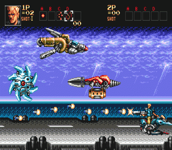 Probotector Screenshot 6 (Sega Mega Drive (EU Version))
