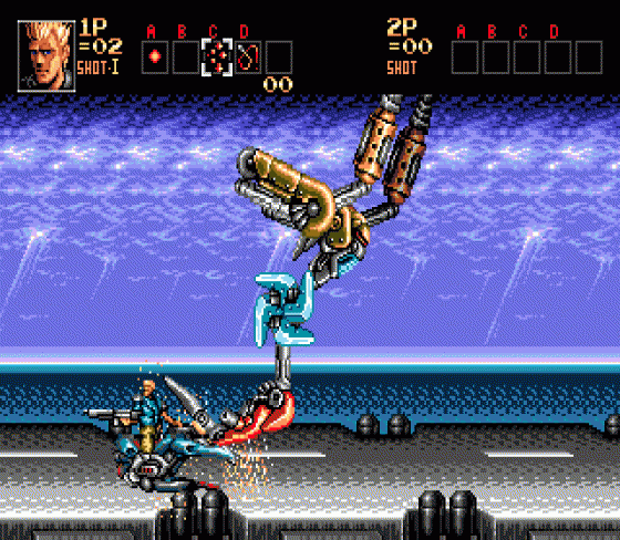 Probotector Screenshot 7 (Sega Mega Drive (EU Version))