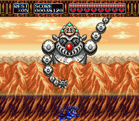 Rocket Knight Adventures Screenshot 7 (Sega Mega Drive (EU Version))