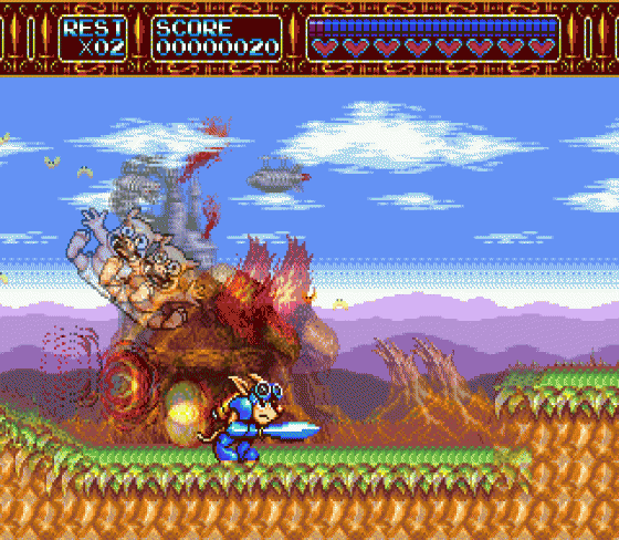 Rocket Knight Adventures Screenshot 11 (Sega Mega Drive (EU Version))