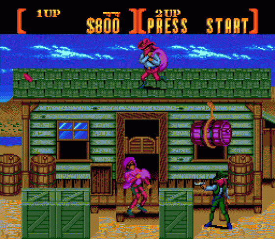 Sunset Riders Screenshot 5 (Sega Mega Drive (EU Version))