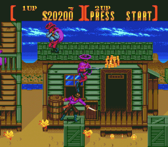 Sunset Riders Screenshot 14 (Sega Mega Drive (EU Version))