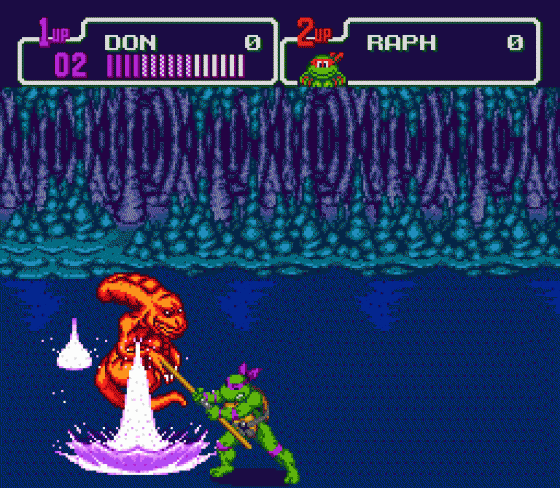 Teenage Mutant Hero Turtles: The Hyperstone Heist Screenshot 5 (Sega Mega Drive (EU Version))