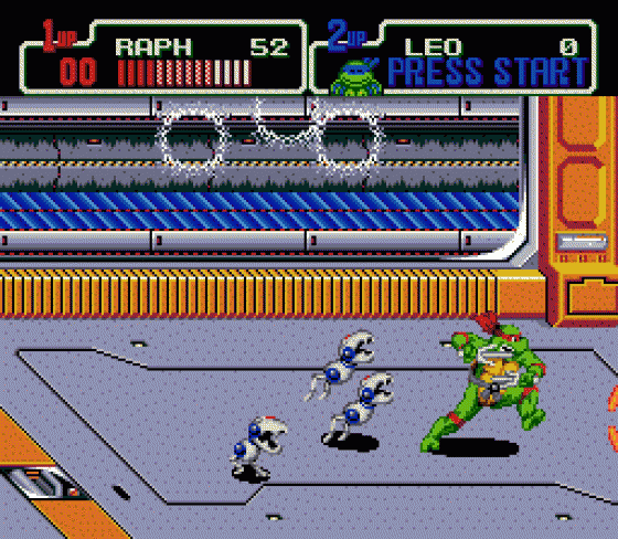 Teenage Mutant Hero Turtles: The Hyperstone Heist Screenshot 7 (Sega Mega Drive (EU Version))