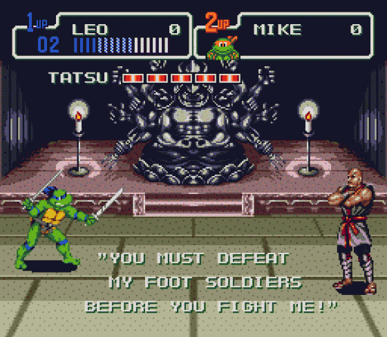 Teenage Mutant Hero Turtles: The Hyperstone Heist Screenshot 9 (Sega Mega Drive (EU Version))