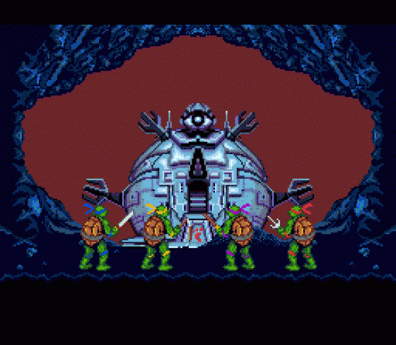 Teenage Mutant Hero Turtles: The Hyperstone Heist Screenshot 10 (Sega Mega Drive (EU Version))