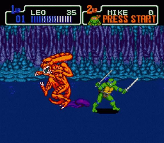 Teenage Mutant Hero Turtles: The Hyperstone Heist Screenshot 16 (Sega Mega Drive (EU Version))
