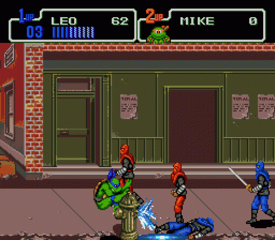 Teenage Mutant Hero Turtles: The Hyperstone Heist Screenshot 24 (Sega Mega Drive (EU Version))