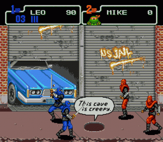 Teenage Mutant Hero Turtles: The Hyperstone Heist Screenshot 25 (Sega Mega Drive (EU Version))