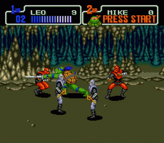 Teenage Mutant Hero Turtles: The Hyperstone Heist Screenshot 26 (Sega Mega Drive (EU Version))
