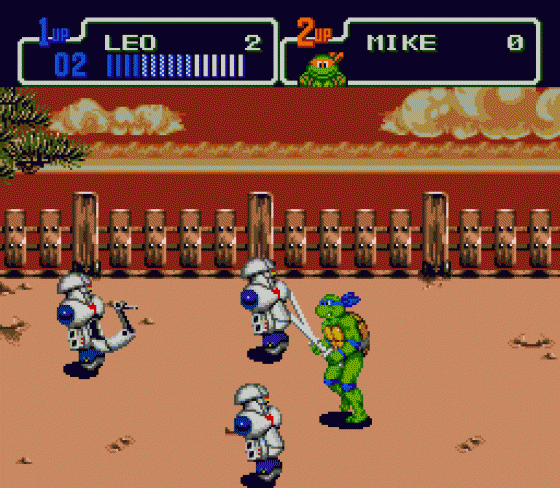 Teenage Mutant Hero Turtles: The Hyperstone Heist Screenshot 27 (Sega Mega Drive (EU Version))