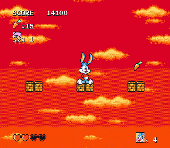 Tiny Toon Adventures: Buster's Hidden Treasure Screenshot 6 (Sega Mega Drive (EU Version))