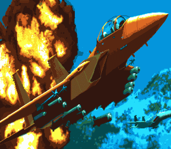 F-15 Strike Eagle II Screenshot 9 (Sega Mega Drive (EU Version))