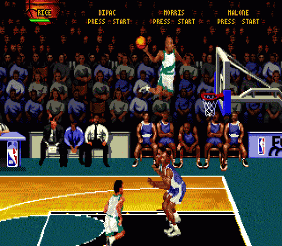 NBA Hang Time Screenshot 5 (Sega Mega Drive (EU Version))