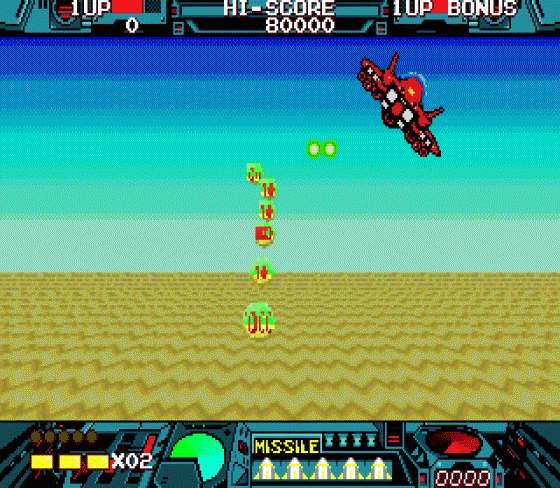 Burning Force Screenshot 5 (Sega Mega Drive (EU Version))