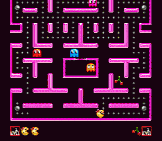 Ms. Pac-Man Screenshot 5 (Sega Mega Drive (EU Version))
