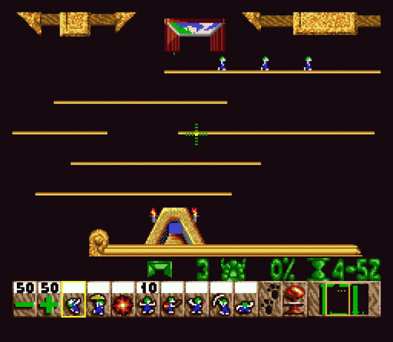 Lemmings Screenshot 28 (Sega Mega Drive (EU Version))