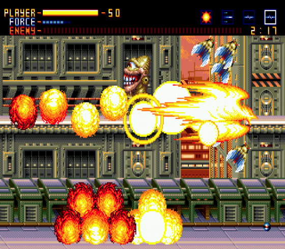 Alien Soldier Screenshot 5 (Sega Mega Drive (EU Version))