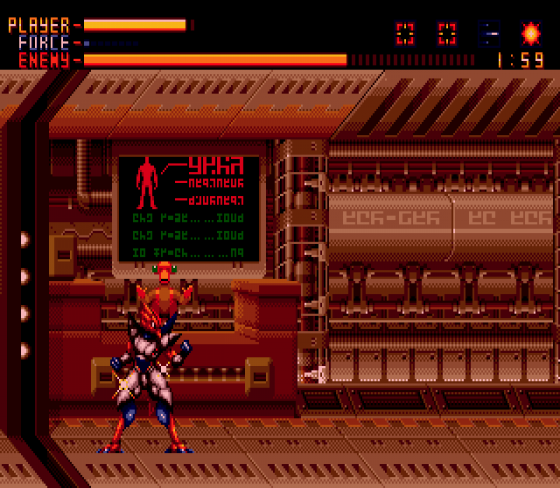 Alien Soldier Screenshot 9 (Sega Mega Drive (EU Version))