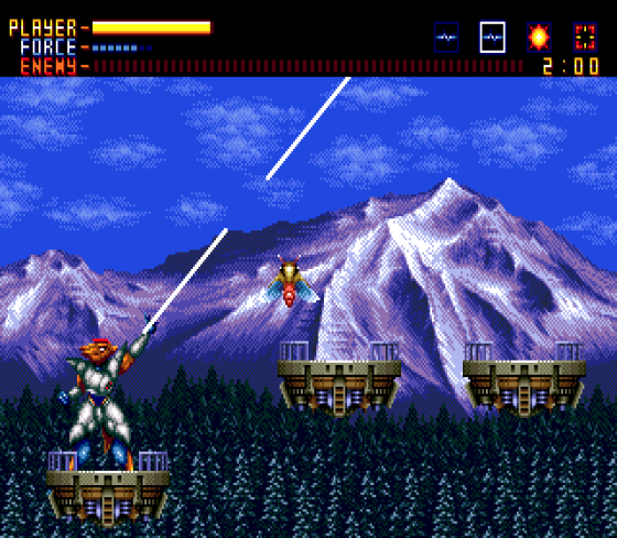 Alien Soldier Screenshot 21 (Sega Mega Drive (EU Version))
