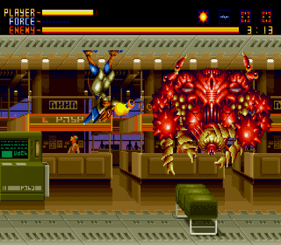 Alien Soldier Screenshot 31 (Sega Mega Drive (EU Version))