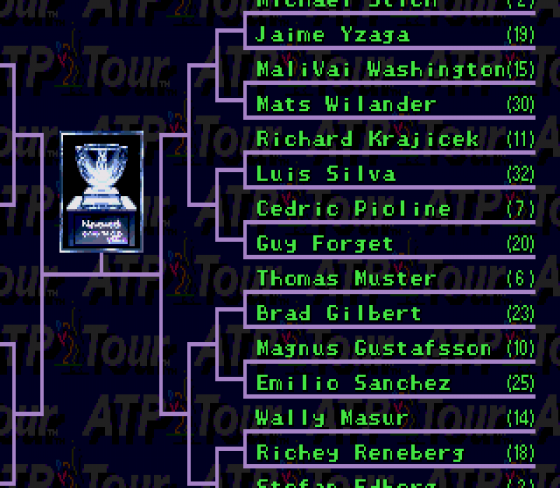 ATP Tour Screenshot 24 (Sega Mega Drive (EU Version))