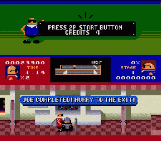 Bonanza Bros. Screenshot 12 (Sega Mega Drive (EU Version))