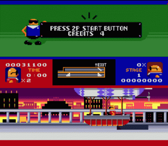 Bonanza Bros. Screenshot 13 (Sega Mega Drive (EU Version))