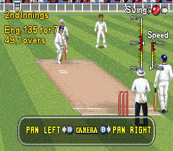 Brian Lara Cricket 96 Screenshot 6 (Sega Mega Drive (EU Version))