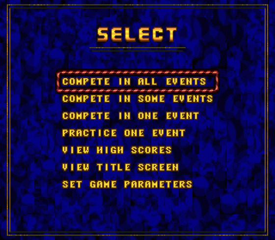 California Games Screenshot 6 (Sega Mega Drive (EU Version))